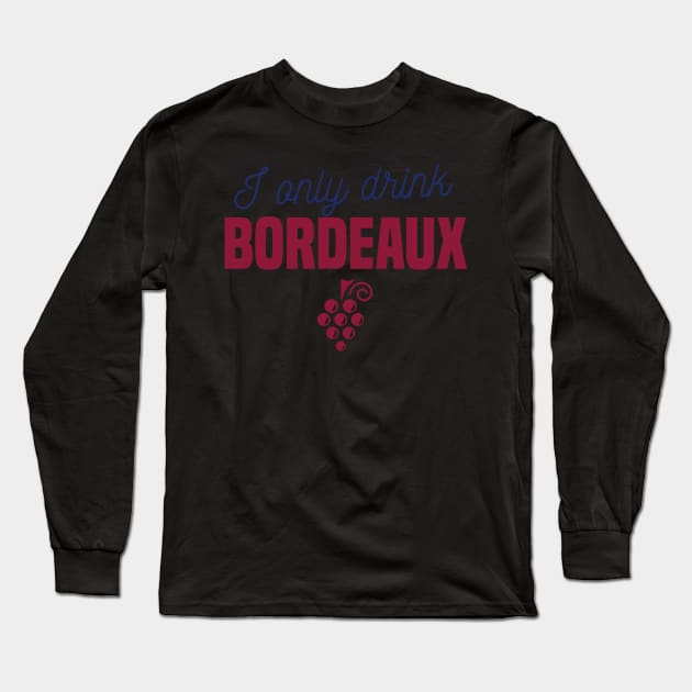 Wine drinker Long Sleeve T-Shirt by Malikom